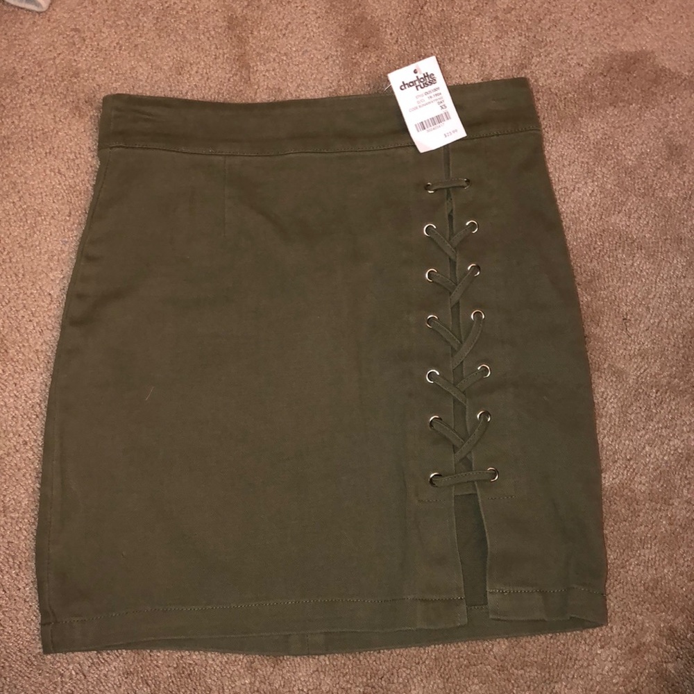 Charlotte russe mini skirt